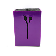 Scissors stand, purple