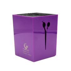 Scissors stand, purple