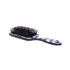 Hair brush, rectangular, 9919 Leopard
