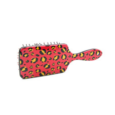 Hair brush, rectangular, 9919 Leopard