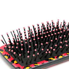 Hair brush, rectangular, 9919 Leopard