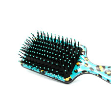 Hair brush, rectangular, 9919 Leopard