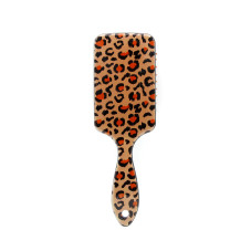 Hair brush, rectangular, 9919 Leopard