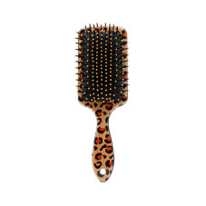 Hair brush, rectangular, 9919 Leopard
