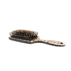 Hair brush, rectangular, 9919 Leopard
