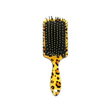 Hair brush, rectangular, 9919 Leopard
