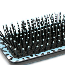 Hair brush, rectangular, 9919 Leopard