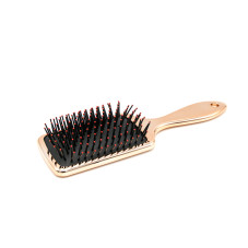 Hair brush, Rectangular, 9919 Bronze