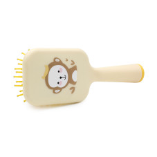 Hair brush, square, 9920-yellow