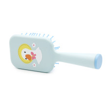 Hair brush, square, 9920-blue