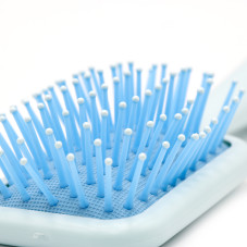 Hair brush, square, 9920-blue