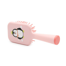 Hair brush, square, 9920-pink