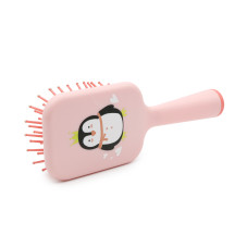 Hair brush, square, 9920-pink