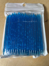 Plastic orange sticks, color blue