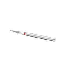 Diamond cuticle bit, rounded cone, red notch 850/023R