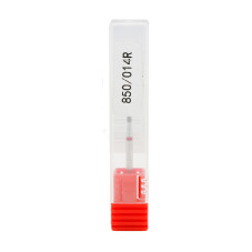 Diamond cuticle bit, rounded cone, red notch 850/023R