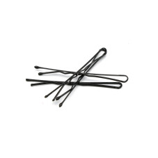 Set 50 bucati agrafe de par, Bob Pin, 2 marimi, ondulate, negre
