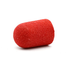 Cap set (3 pcs.) and rubber nozzle, size 16*25 mm, #120  red
