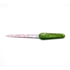 Pila metalica unghii Global Fashion, small, verde