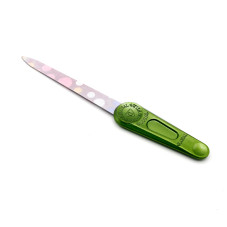 Pila metalica unghii Global Fashion, small, verde