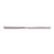 Pensula unghii cu varf diagonal, pentru gel, GF-16-6, Nr. 6, culoare roz