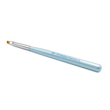Pensula unghii cu varf diagonal, pentru aplicare gel, GF-16-4, Nr. 4, albastra