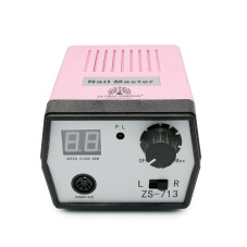 Manicure and pedicure machine 35000 rpm, ZS-713 pink