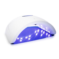 Лампа для ногтей Led/uv 48W с дисплеем, S60, white