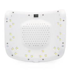 Лампа для ногтей Led/uv 48W с дисплеем, S60, white