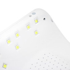Лампа для ногтей Led/uv 48W с дисплеем, S60, white