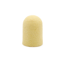Cap set (3 pcs.) and rubber nozzle, size 16*25 mm, #120 yellow