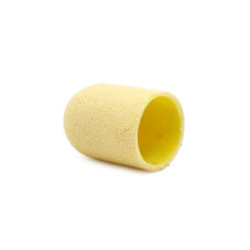 Cap set (3 pcs.) and rubber nozzle, size 16*25 mm, #120 yellow