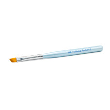 Pensula unghii cu varf diagonal, pentru aplicare gel, GF-16-8, Nr.8, albastra