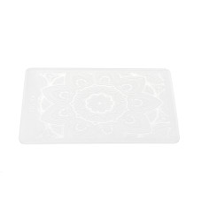 Set stampila pentru unghii cu 2 capete, cu matrita, culoare mix