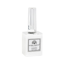 Top Coat cu shimmer Galaxy pentru unghii, fara strat de dispersie, 15ml, 03
