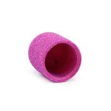 Set suport si 3 bucati smirghel rezerva pentru freza unghii, 13*19mm, liliac, granulatie 80