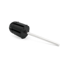 Set suport si 3 bucati smirghel rezerva pentru freza unghii, 13*19mm, liliac, granulatie 80