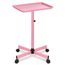 Столик с регулируемой высотой для маникюрных инструментов, Pink