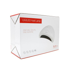 Лед/уф лампа для сушки ногтей 48W, Sun-1 silver