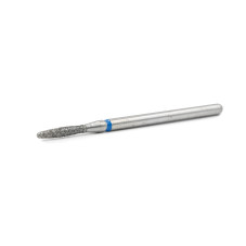 Diamond cuticle bit, rounded flame, blue notch 244/018B