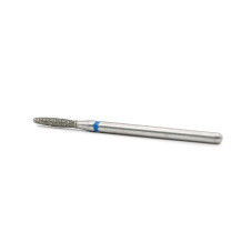 Diamond cuticle bit, rounded flame, blue notch 244/018B