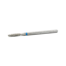 Diamond cuticle bit, rounded flame, blue notch 244/021B