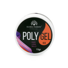 Polygel Global Fashion, 15ml, #3