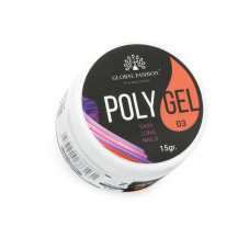 Polygel Global Fashion, 15ml, #3