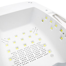Nail lamp Led/uv 72W with display, Cordless Rechargeable S90, white