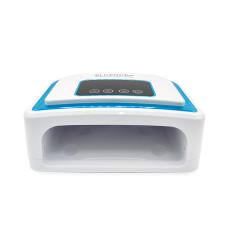 Nail lamp Led/uv 120W with display, Cordless BQ V10, blue