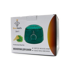 BeeNails depilation kit, light green
