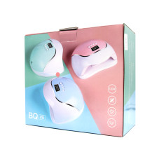 Лампа для ногтей Led/uv 120W с дисплеем, Cordless BQV5, pink