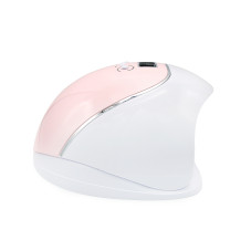 Лампа для ногтей Led/uv 120W с дисплеем, Cordless BQV5, pink