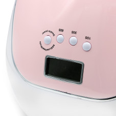 Лампа для ногтей Led/uv 120W с дисплеем, Cordless BQV5, pink